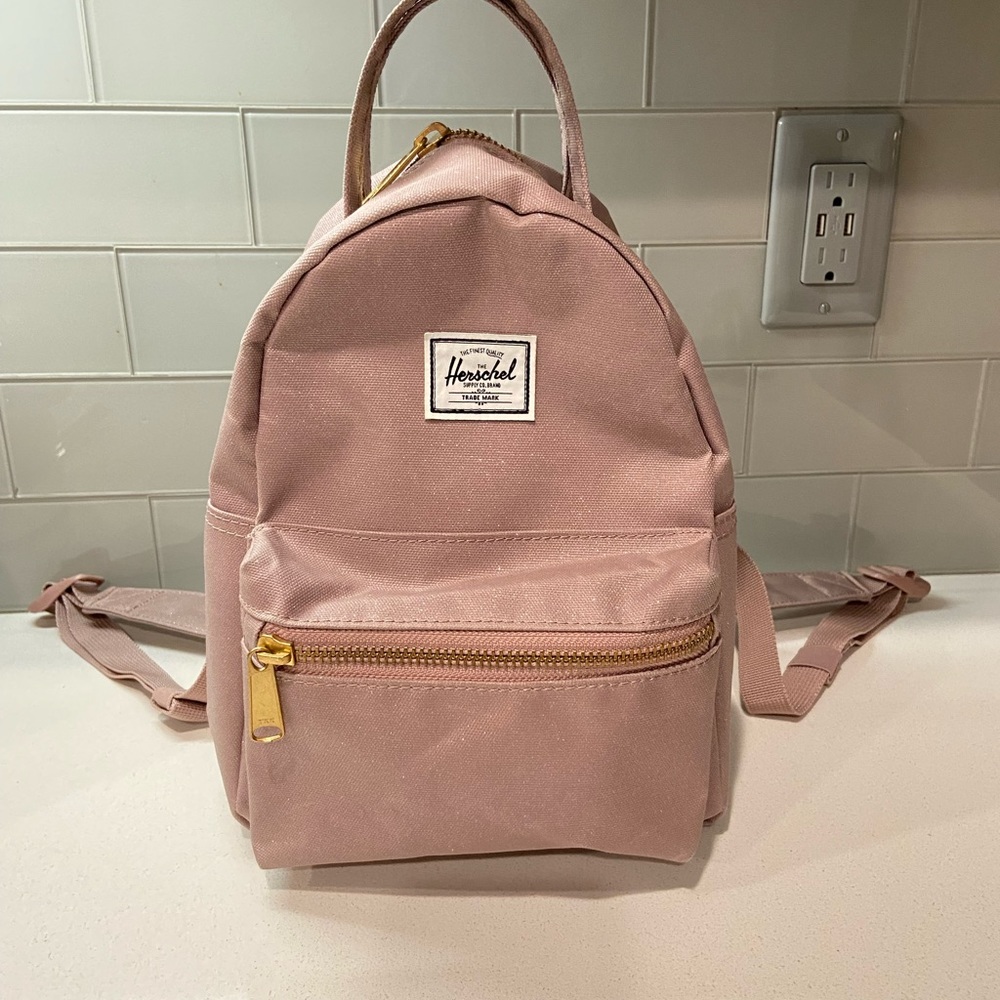 Herschel Supply Co NOVA Mini Backpack Ash Rose sparkle